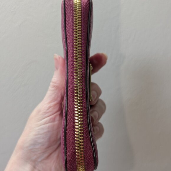 Michael Kors burgundy wallet/wristlet. EUC! - Picture 4 of 5